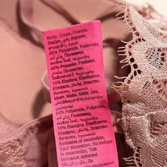 La Senza Lace Bodysuit Womens Size Small - Picture 14 of 15